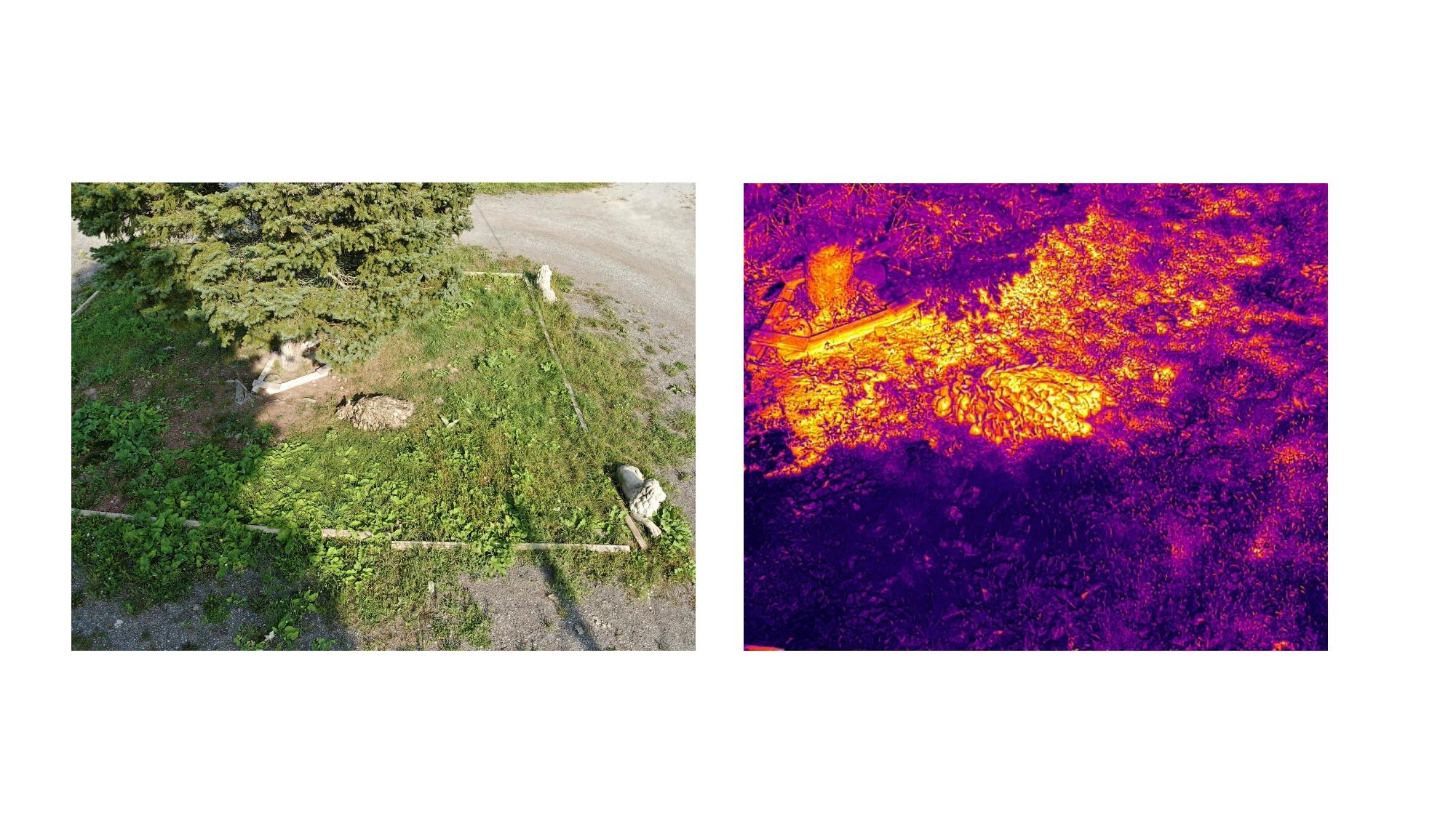 Aerial Thermal Test Field